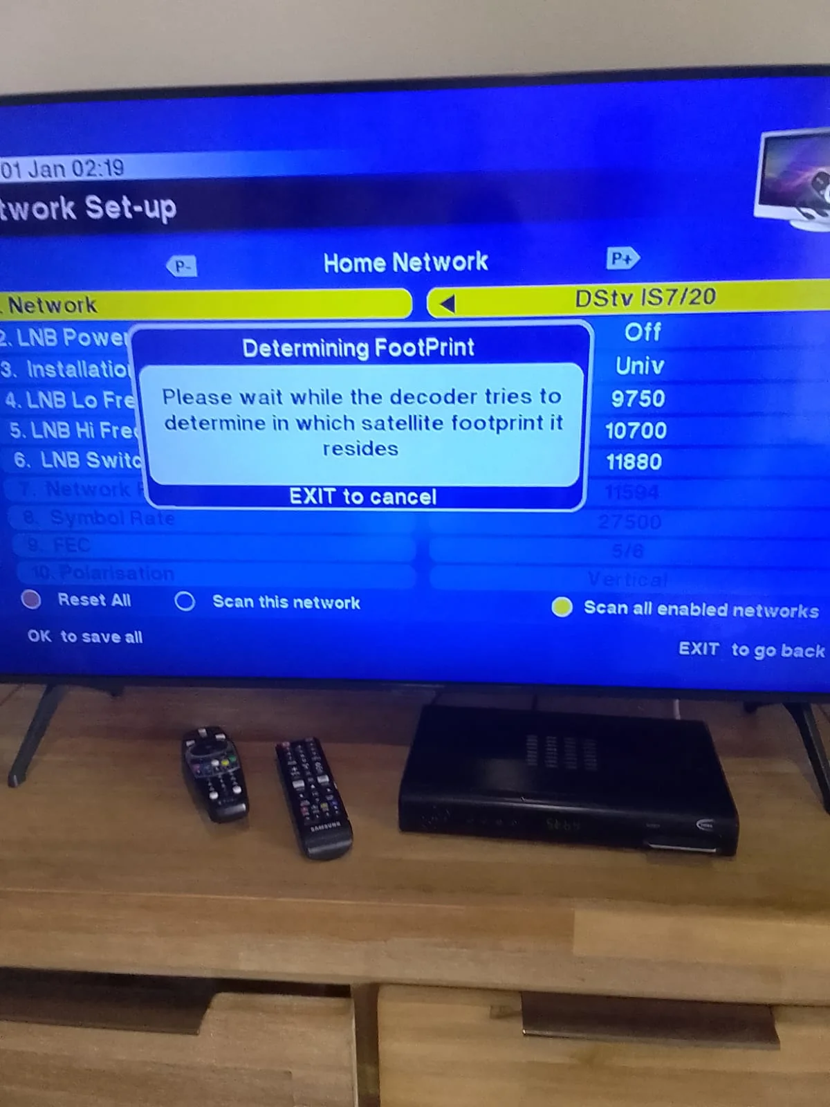 No Communication From Primary Decoder